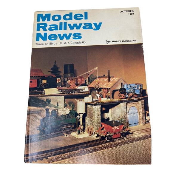 Model Railway News Hobby Magazine Lot of 3 May 1967 March 1969 October 1969 - Picture 4 of 8